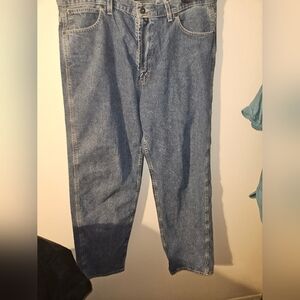 Nautica Mens Blue Jeans 38x32